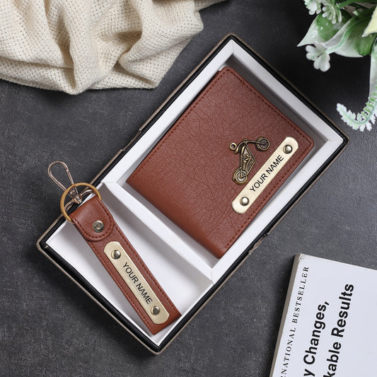 Personalised Leather Wallet for Boyfriend, Handcrafted Engraved Billfold, Unique Anniversary Gift for Him