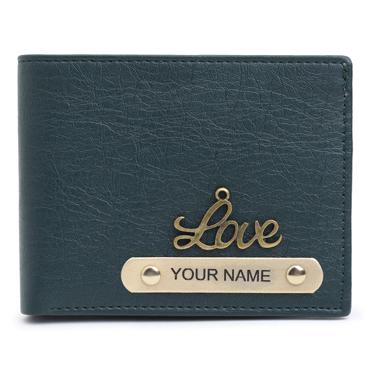 Custom Leather Wallet, Handcrafted Monogrammed Billfold, Perfect Personalized Gift for Men