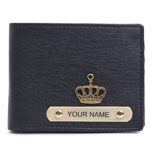 Personalised Men's Wallet, Custom Leather Bifold, Ideal for Daily Use, Perfect Father's Day Gift
